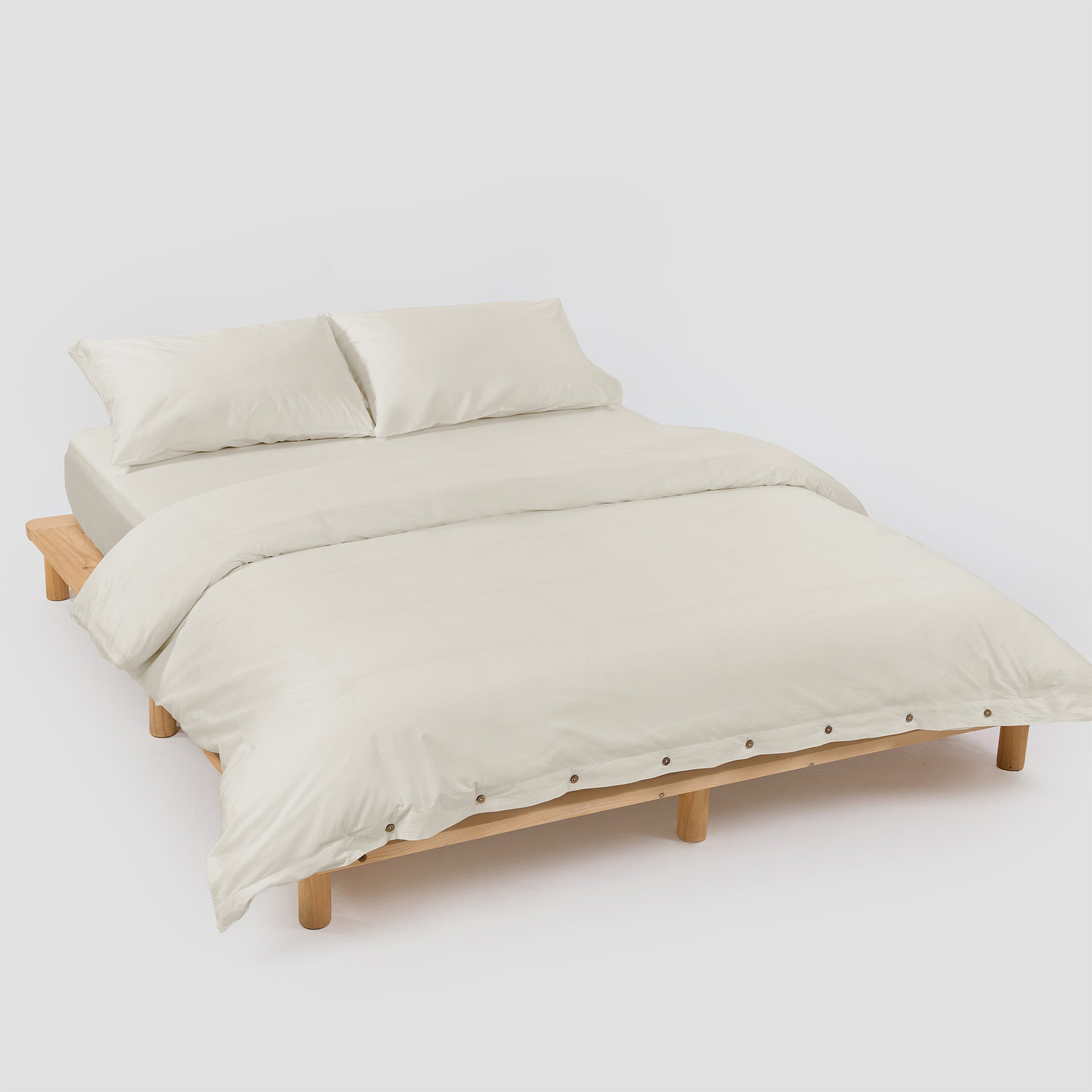 Crisp Oat Duvet Set