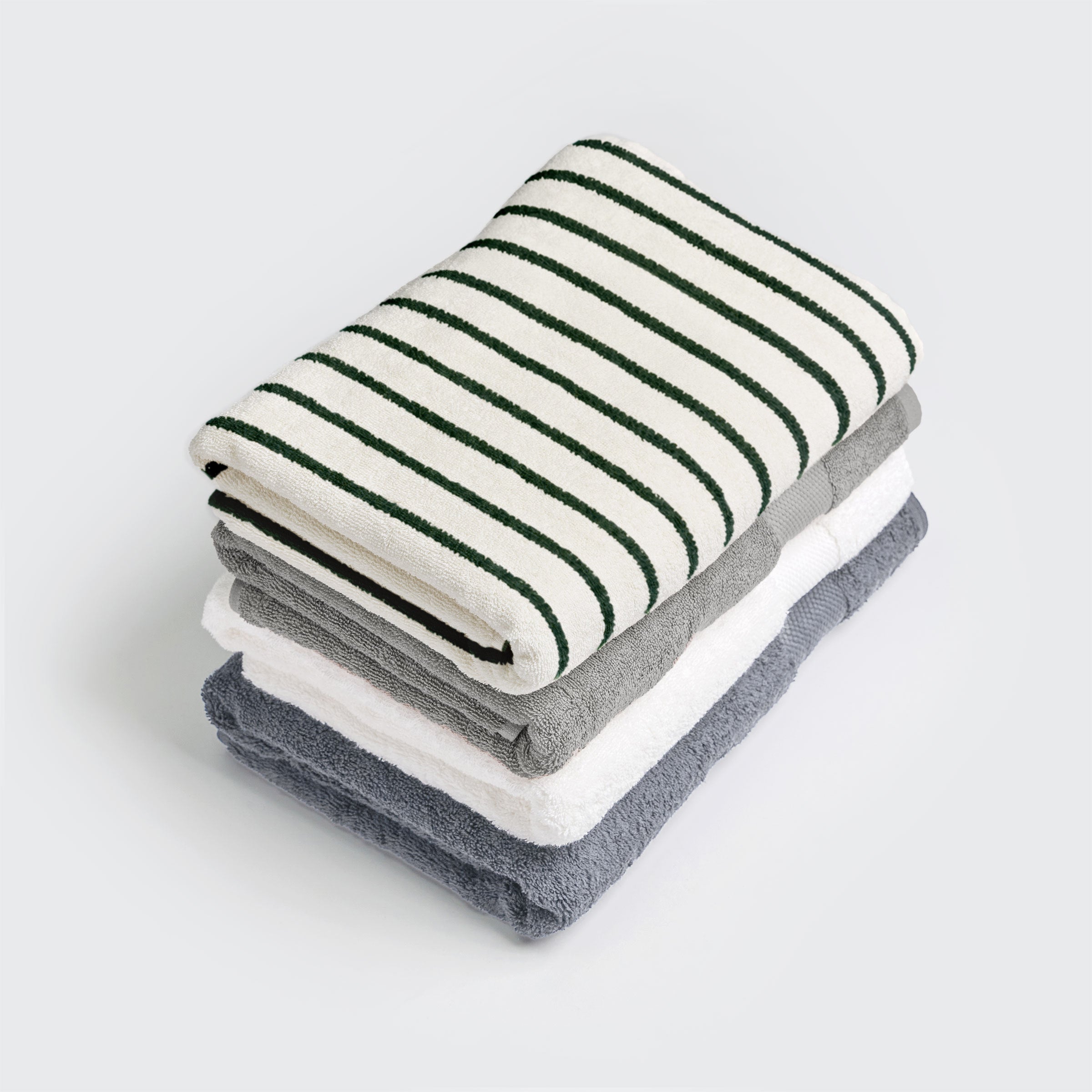 Organic Bath Towel Family (Bundle of 4)